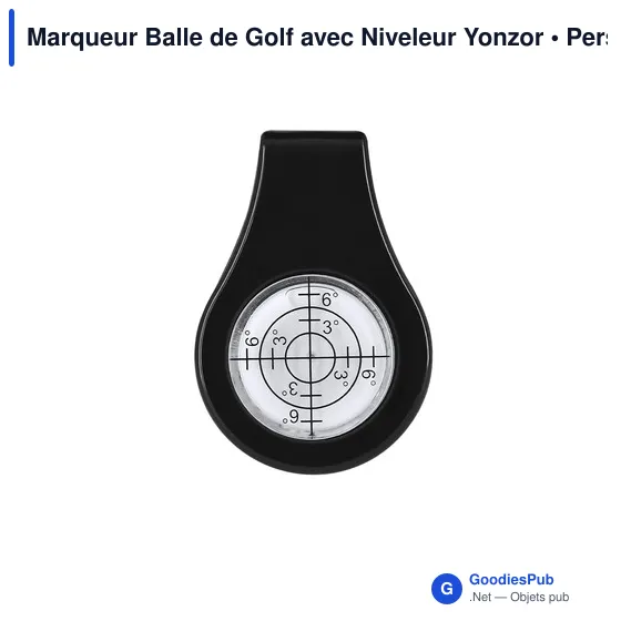 Marqueur Balle de Golf avec Niveleur Yonzor - Image 2