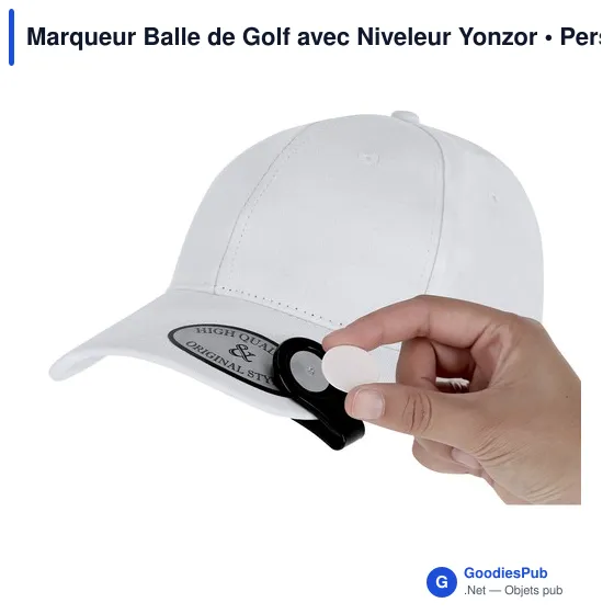 Marqueur Balle de Golf avec Niveleur Yonzor - Image 4