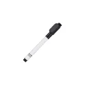 Variante Noir - Marqueur tableau blanc personnalisable aimanté et effaceur avec logo - Magnet
