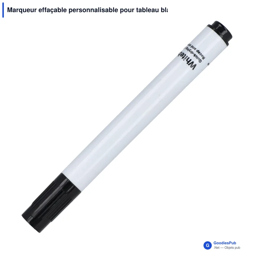 Marqueur effaçable personnalisable pour tableau blanc avec logo - Whiteboard - Image 3
