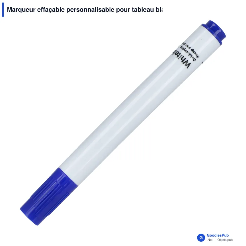 Marqueur effaçable personnalisable pour tableau blanc avec logo - Whiteboard - Image 4