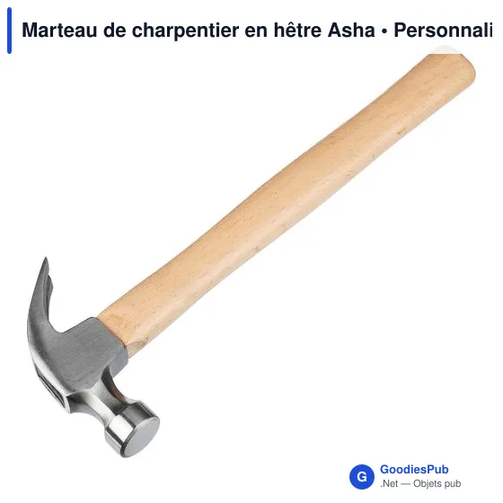 Marteau de charpentier en hêtre Asha - Image 4