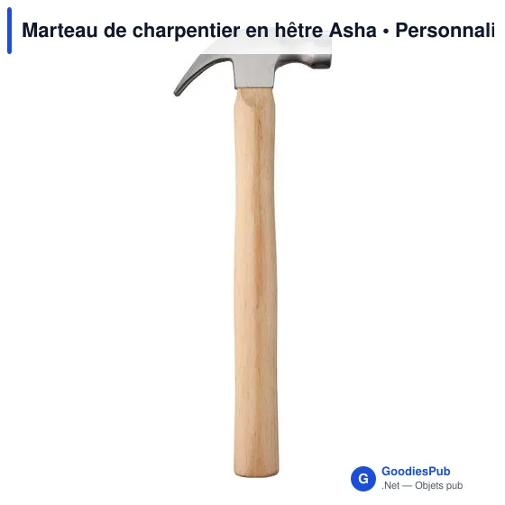 Marteau de charpentier en hêtre Asha - Image 5
