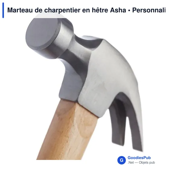 Marteau de charpentier en hêtre Asha - Image 8