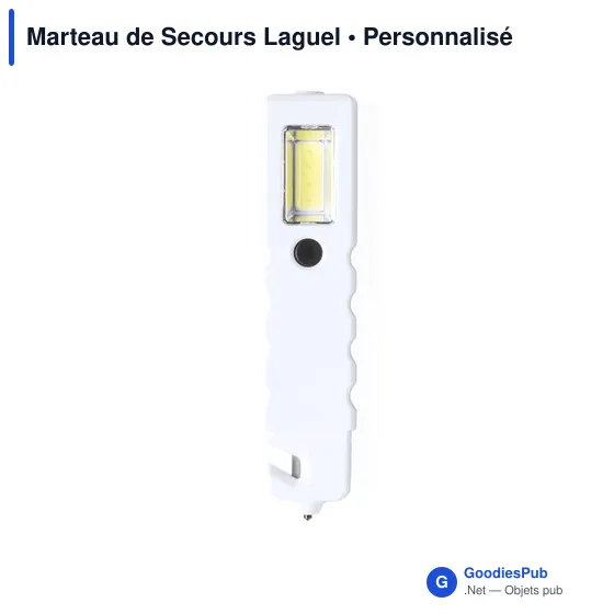 Marteau de secours personnalisable avec logo - Laguel - Image 1
