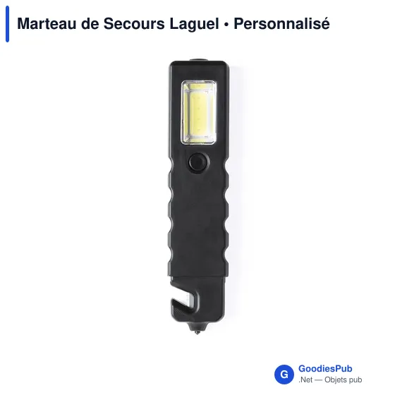 Marteau de secours personnalisable avec logo - Laguel - Image 5