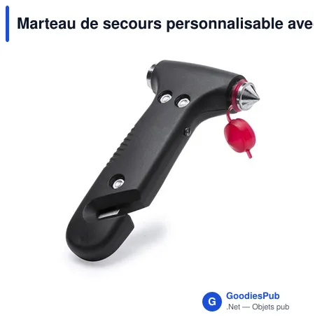 Marteau de secours personnalisable avec logo - Seleter