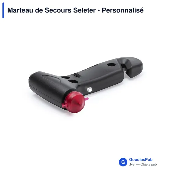 Marteau de secours personnalisable avec logo - Seleter - Image 3