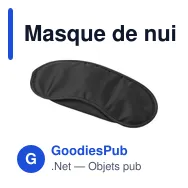 Masque de nuit Clarke - Miniature 6
