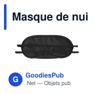 Masque de nuit Clarke - Miniature 7