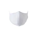 Variante blanc - Masque en coton et polyester personnalisable avec logo - Riyan
