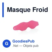 Masque Froid Milora - Miniature 3