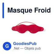 Masque Froid Milora - Miniature 5