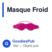 Masque Froid Milora - Miniature 7