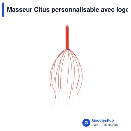 Masseur Citus personnalisable avec logo pour entreprises