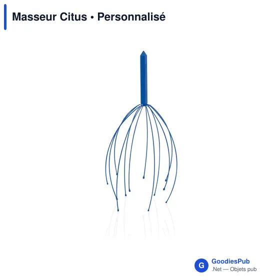 Masseur Citus personnalisable avec logo pour entreprises - Image 3