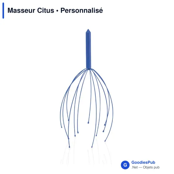 Masseur Citus personnalisable avec logo pour entreprises - Image 4