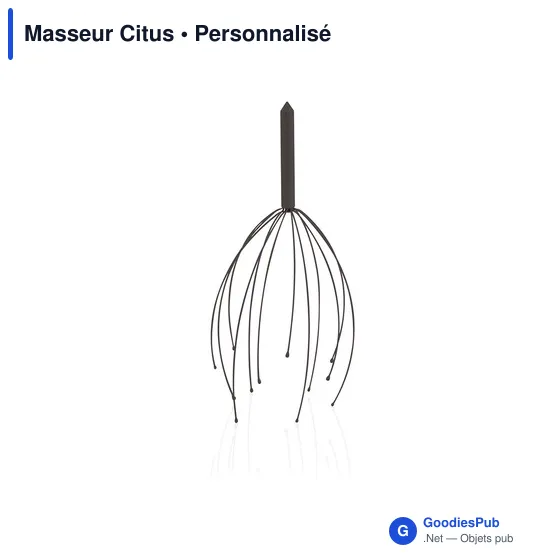 Masseur Citus personnalisable avec logo pour entreprises - Image 7