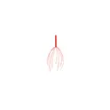 Variante rouge - Masseur Citus personnalisable avec logo pour entreprises