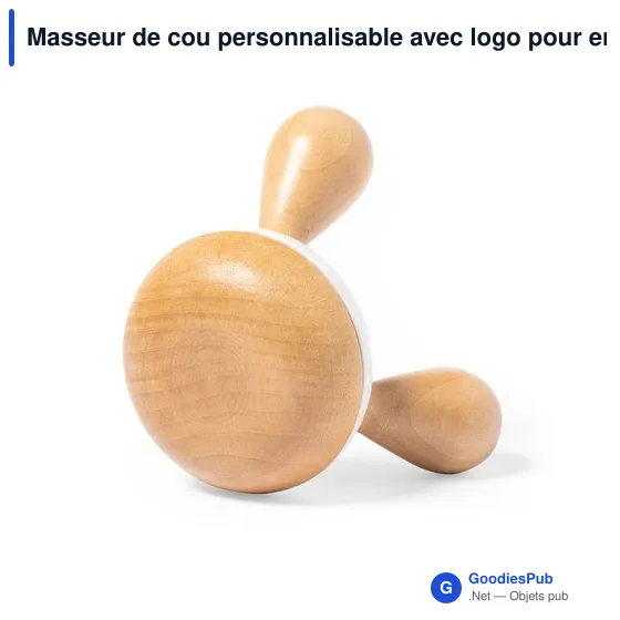 Masseur de cou personnalisable avec logo pour entreprises - Image 5
