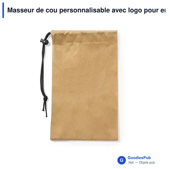 Masseur de cou personnalisable avec logo pour entreprises - Image 6