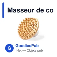 Masseur de cou personnalisable avec logo pour entreprises - Miniature 8