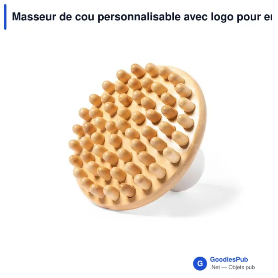Masseur de cou personnalisable avec logo pour entreprises - Image 8