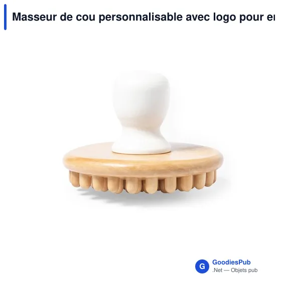 Masseur de cou personnalisable avec logo pour entreprises - Image 9