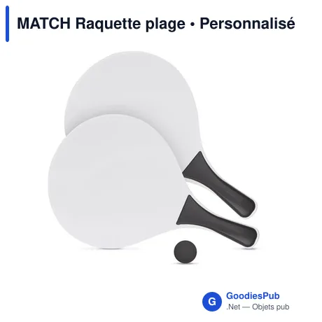 MATCH Raquette plage