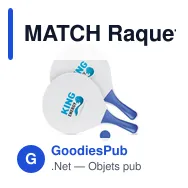MATCH Raquette plage - Miniature 3