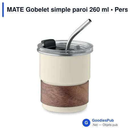 MATE Gobelet simple paroi 260 ml