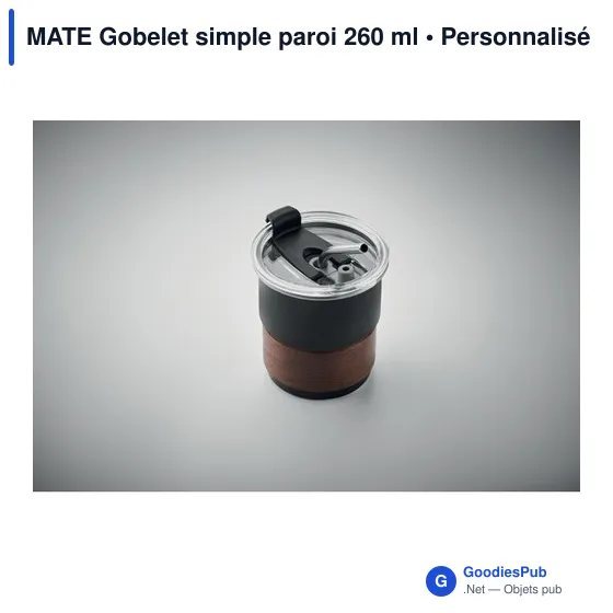 MATE Gobelet simple paroi 260 ml - Image 12