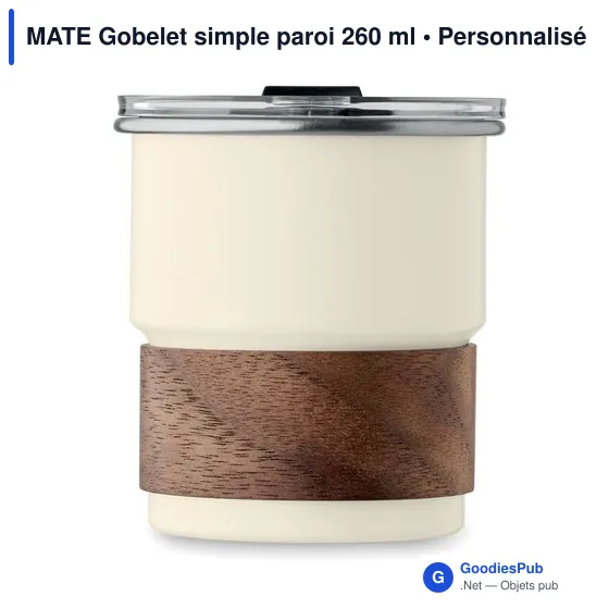 MATE Gobelet simple paroi 260 ml - Image 4