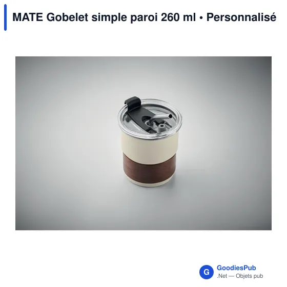 MATE Gobelet simple paroi 260 ml - Image 6