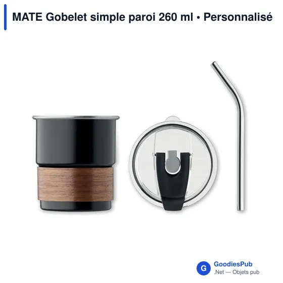 MATE Gobelet simple paroi 260 ml - Image 9