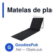 Matelas de plage personnalisable en polyester avec logo - InSideOut - Miniature 2