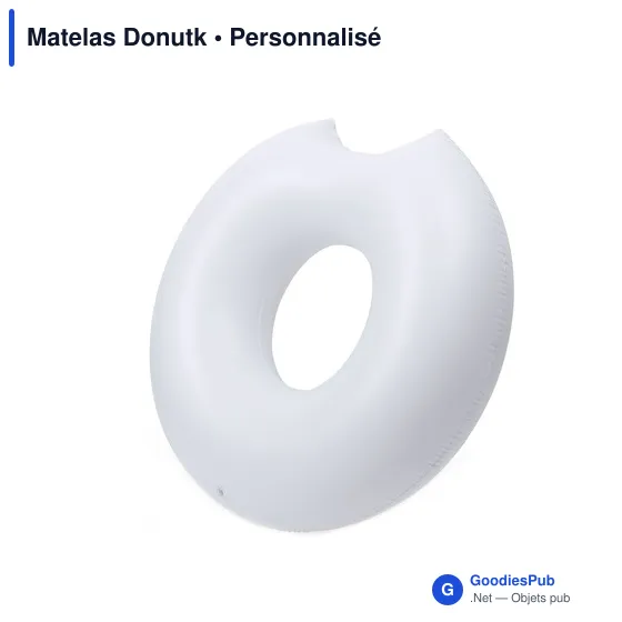 Matelas gonflable personnalisable Donutk avec logo - Image 1