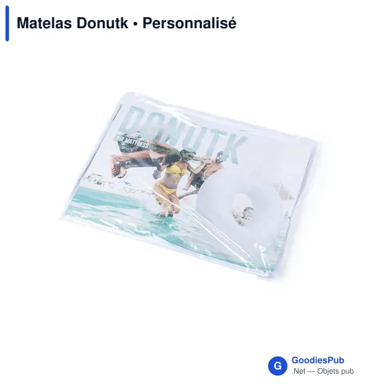 Matelas gonflable personnalisable Donutk avec logo - Image 3