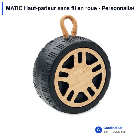 MATIC Haut-parleur sans fil en roue - Image 1