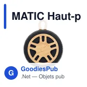 MATIC Haut-parleur sans fil en roue - Miniature 2