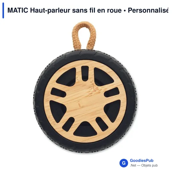 MATIC Haut-parleur sans fil en roue - Image 2