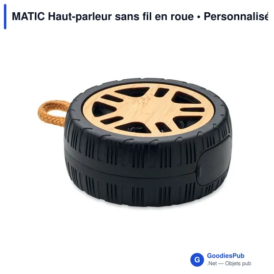 MATIC Haut-parleur sans fil en roue - Image 3