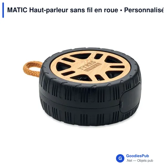 MATIC Haut-parleur sans fil en roue - Image 4