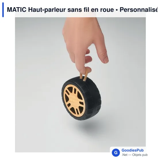 MATIC Haut-parleur sans fil en roue - Image 5
