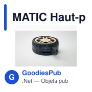 MATIC Haut-parleur sans fil en roue - Miniature 8