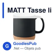 MATT Tasse liège et céramique mate - Miniature 1