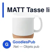 MATT Tasse liège et céramique mate - Miniature 5