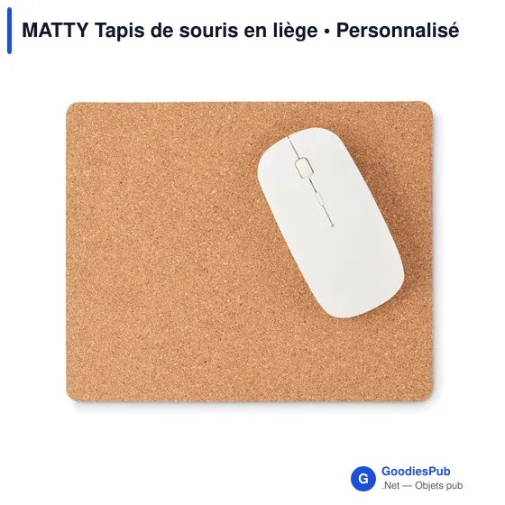 MATTY Tapis de souris en liège - Image 2