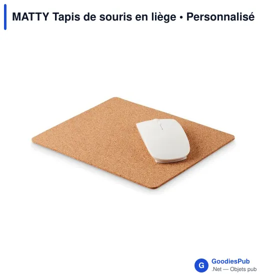 MATTY Tapis de souris en liège - Image 3
