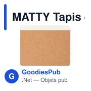 MATTY Tapis de souris en liège - Miniature 4